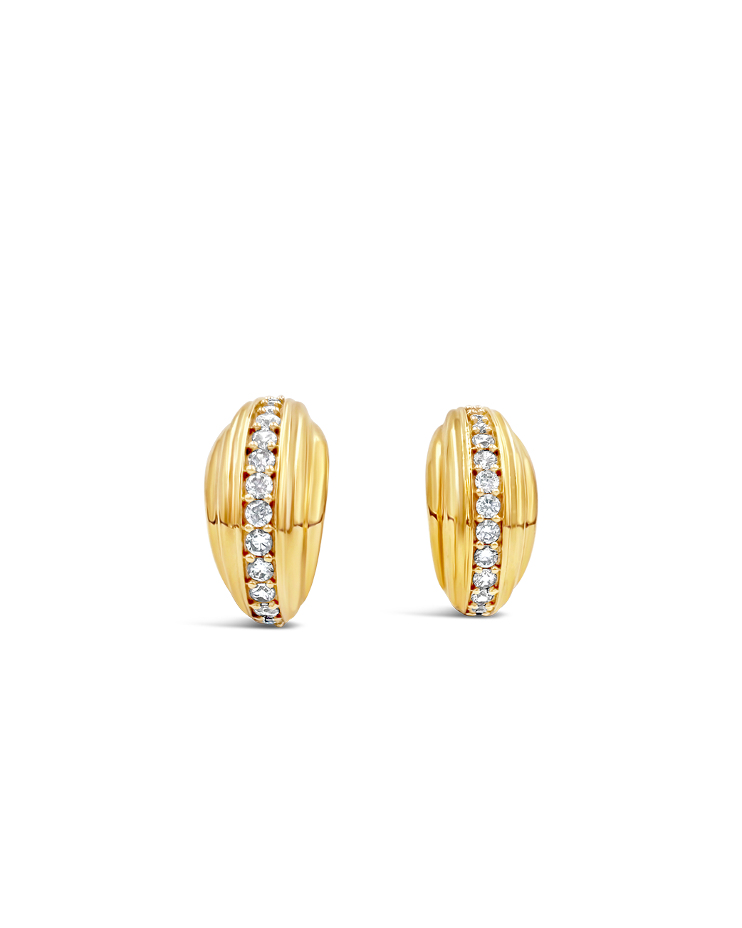 Elegant Twist Hoop Earrings