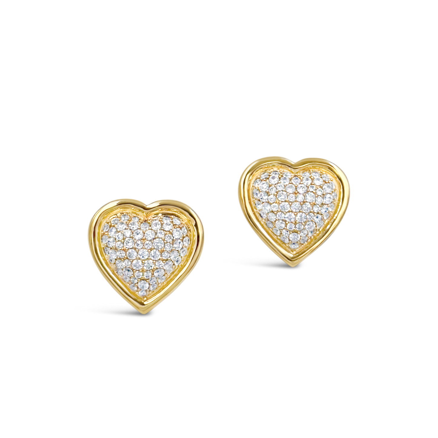 Elegant Gold-Tone Hoop Earrings