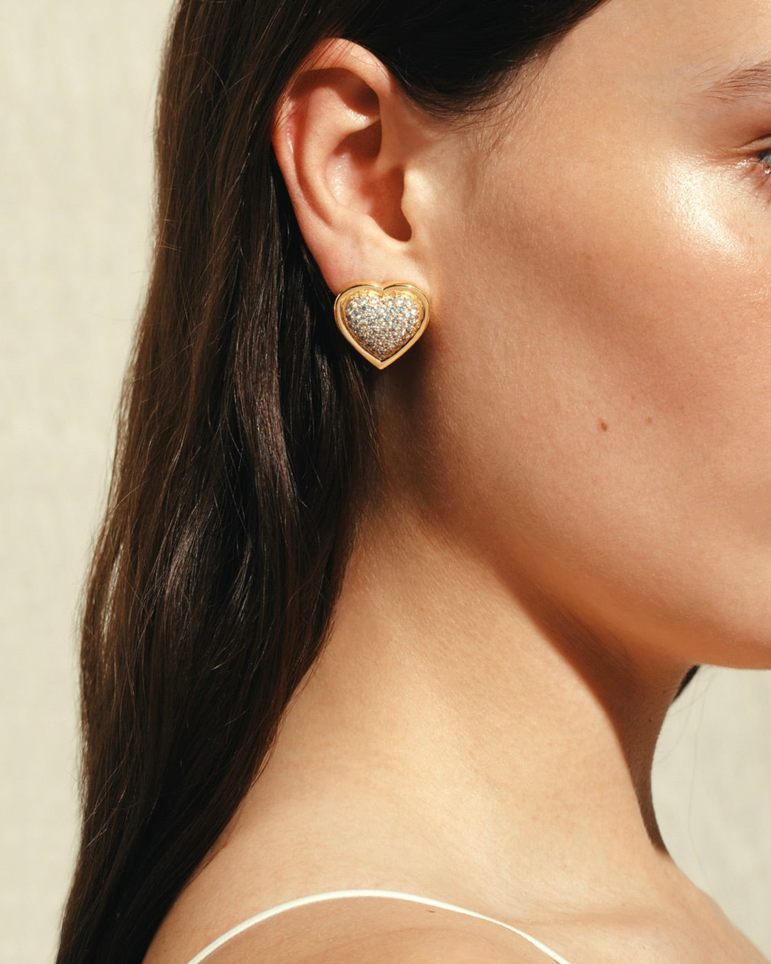 Elegant Gold-Tone Hoop Earrings